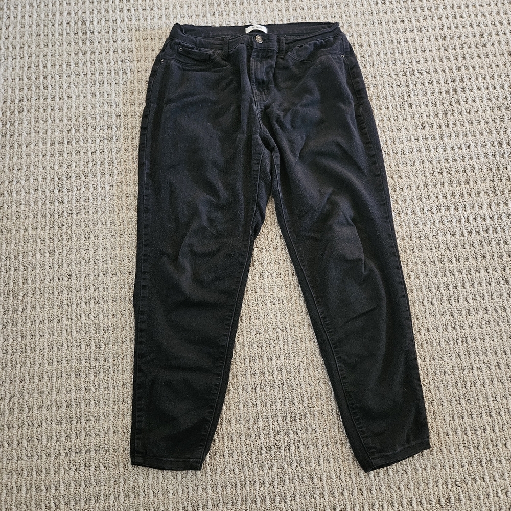 Black Kensie Jeans Stretch Jeans